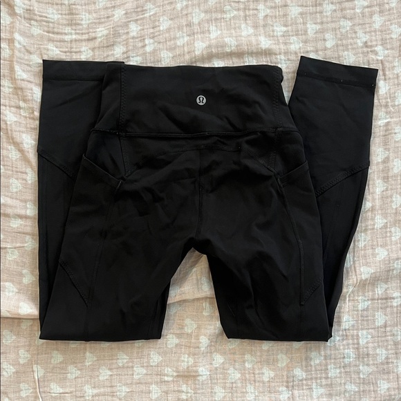 Lululemon Athletica Black Leggings - Picture 1 of 2